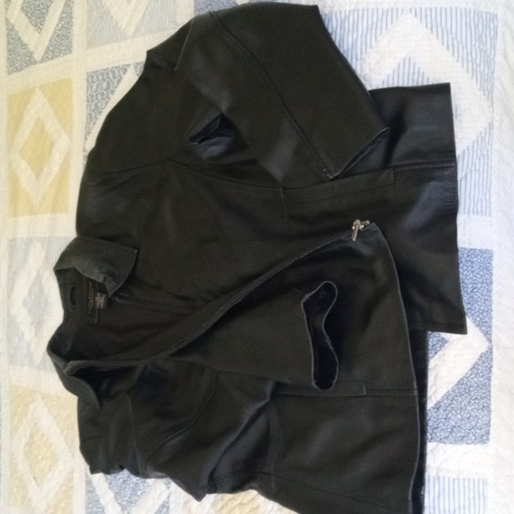 Croft and Barrow lambskin leather jacket